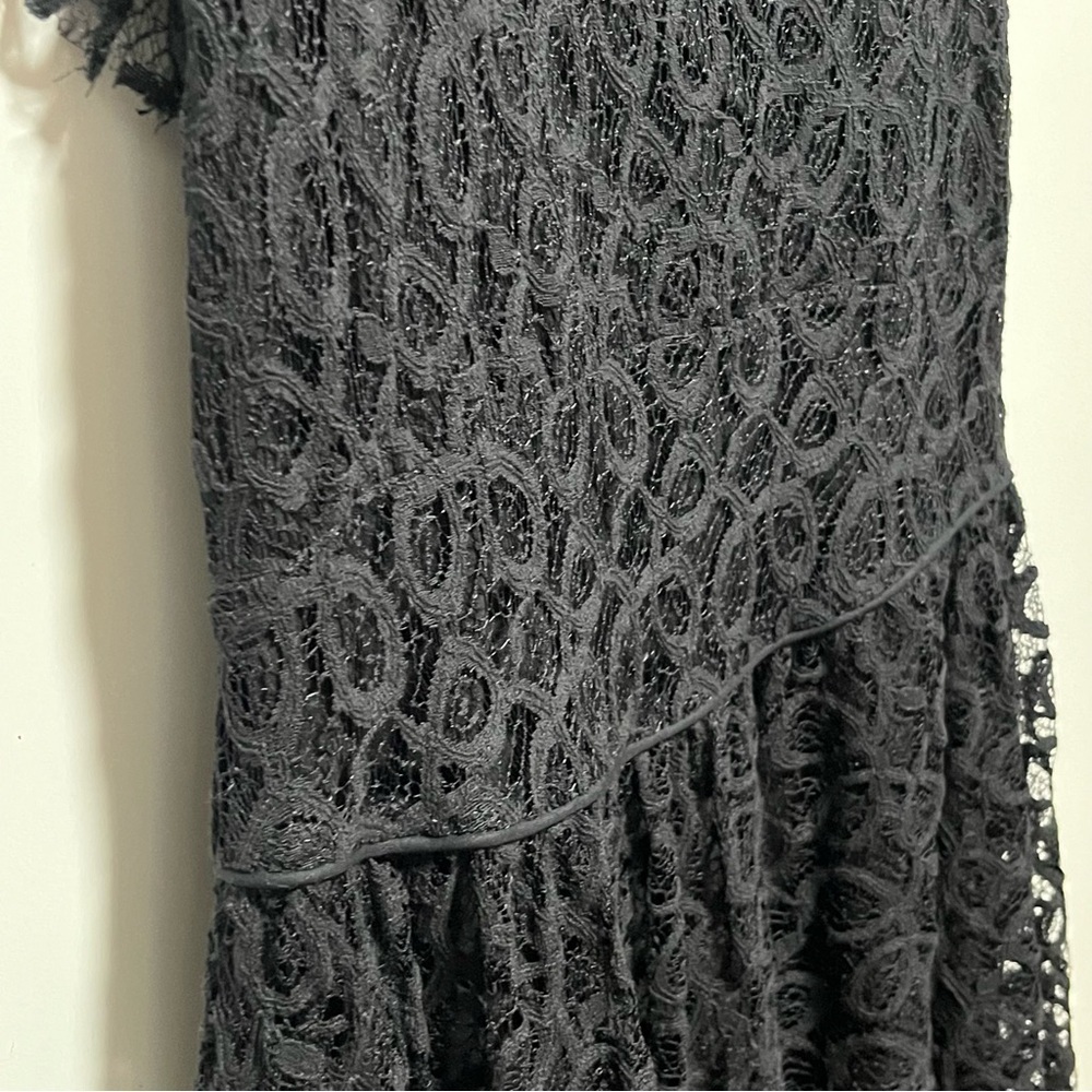 Designers Remix Charlotte Eskildsen Elegant Avelaine black lace fun flirty dress - Picture 7 of 15